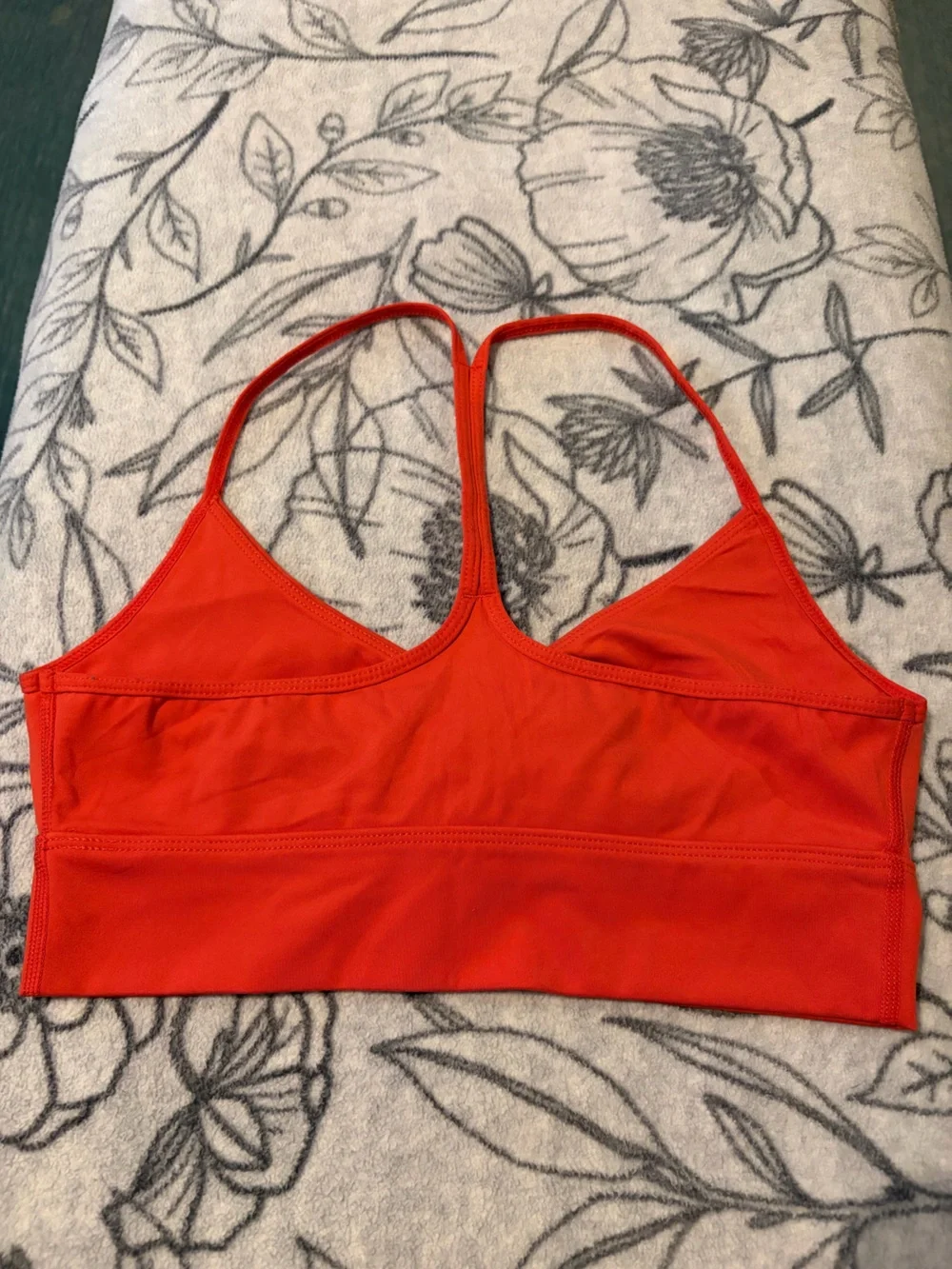 Women’s Seamless Strappy Bralette - Red, Tan, Teal